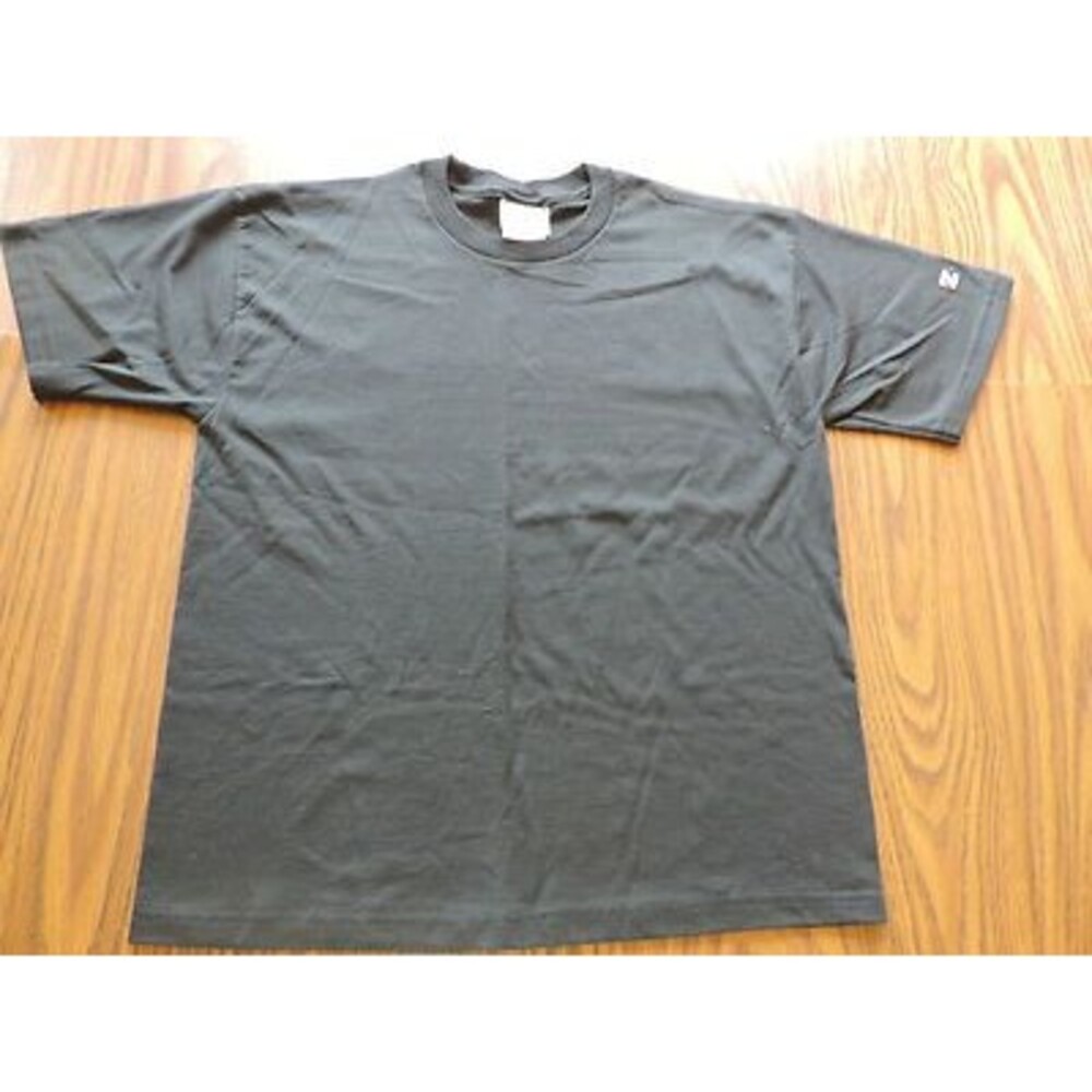 Jerzees T-Shirt Boys Black knit Tee Size Large 14 - 16